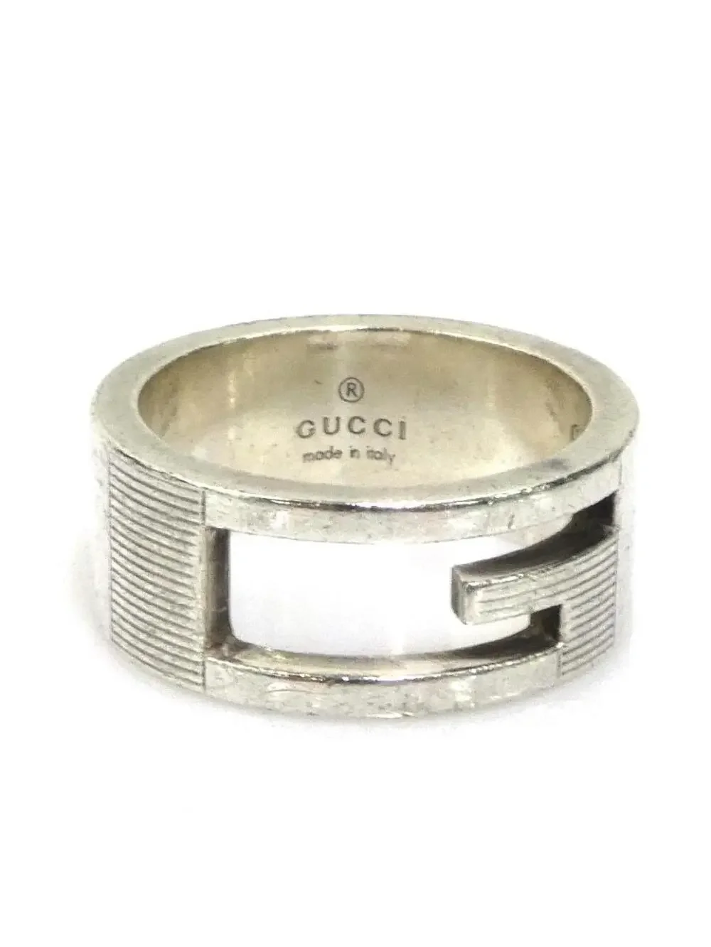 Auth Gucci Ring Silver - #322513G11B